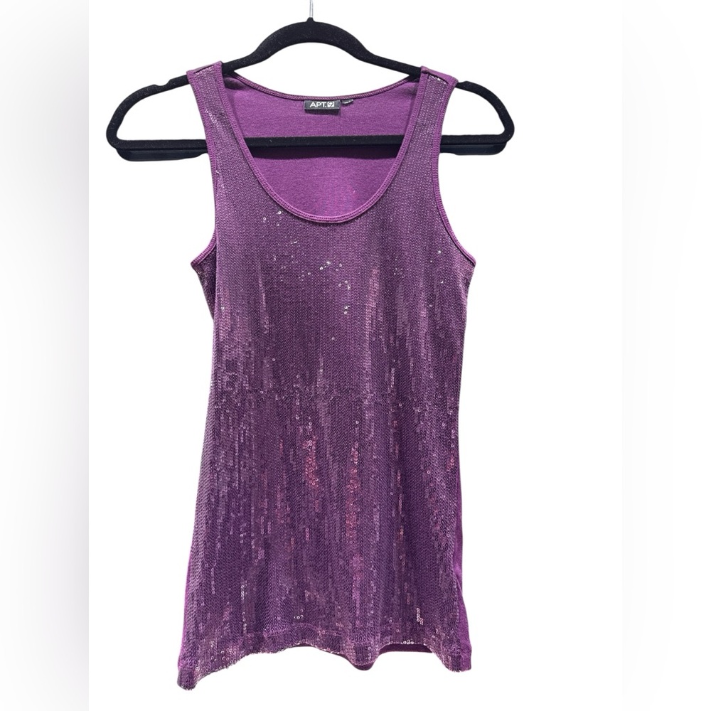 Apt. 9 Sparkling Purple Tank Top